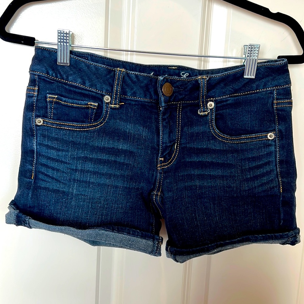 American eagle stretch jeans shorts size 6